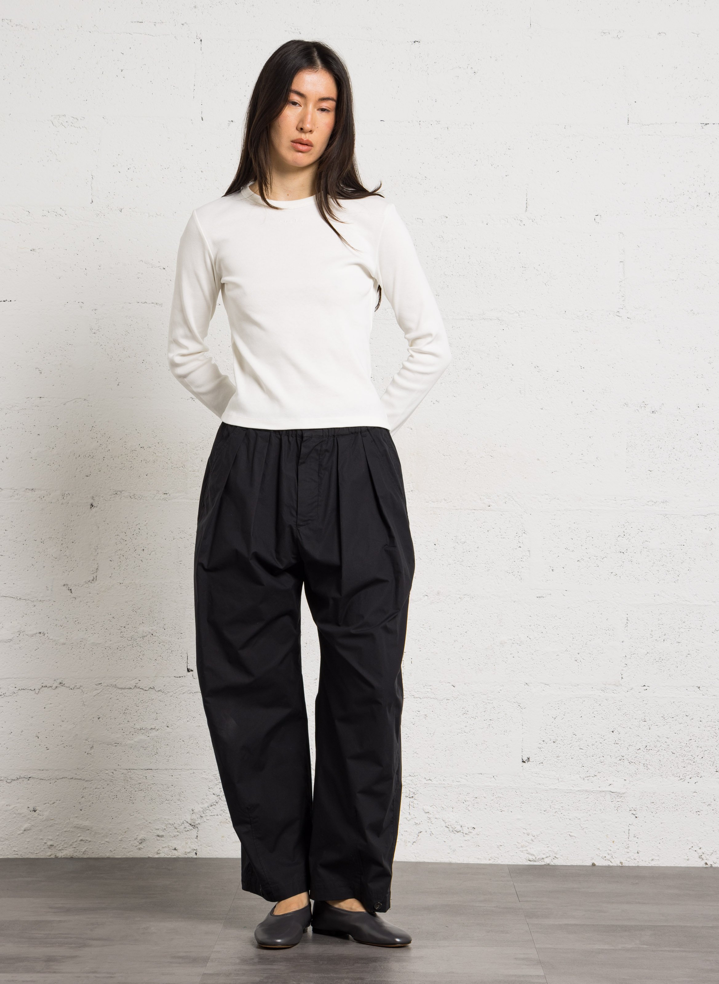 Gerade geschnittenes T-Shirt aus Bio-Baumwolle SOEUR Weiss