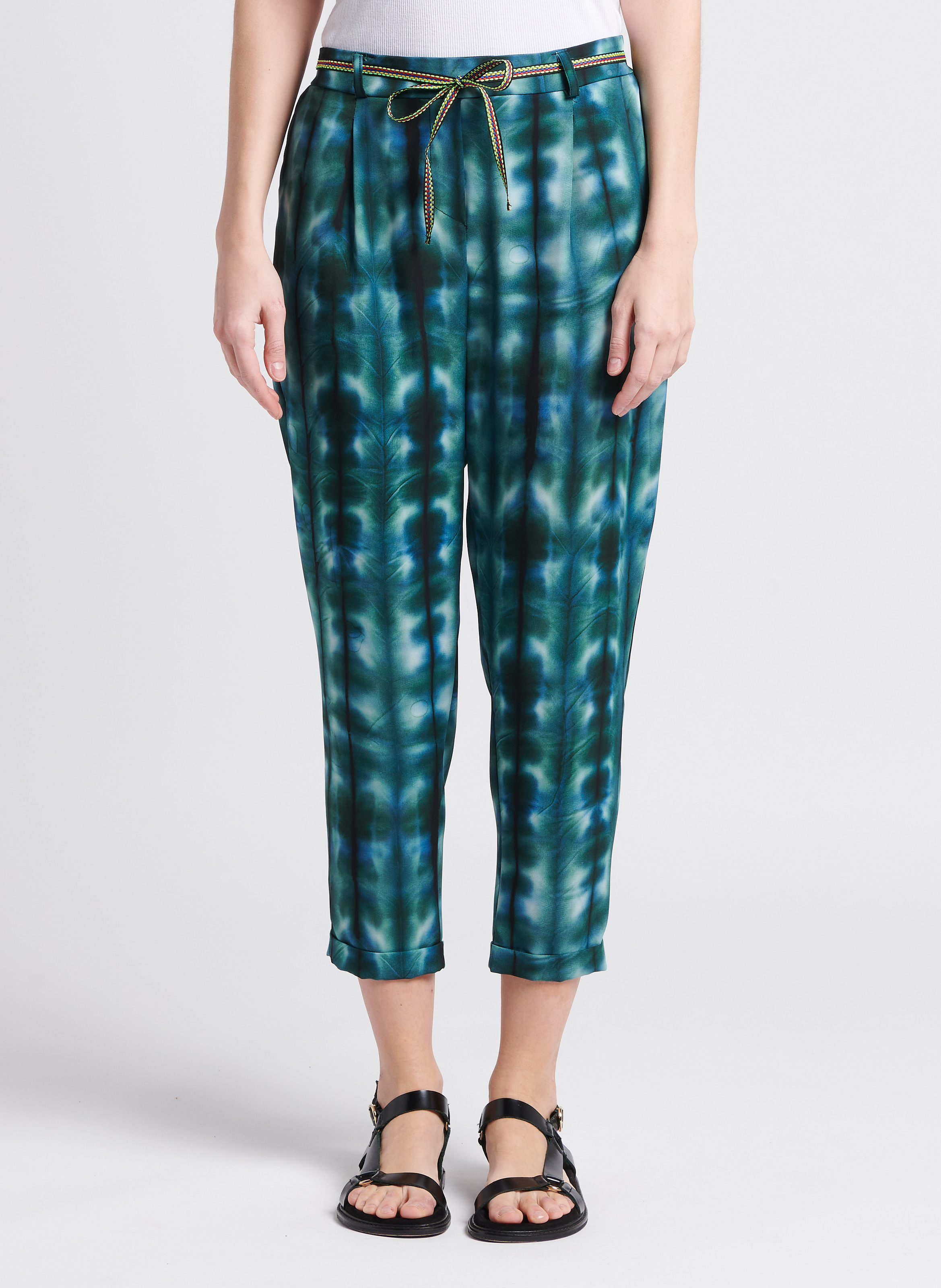 Pantalon 7/8ème PLEASE Bleu