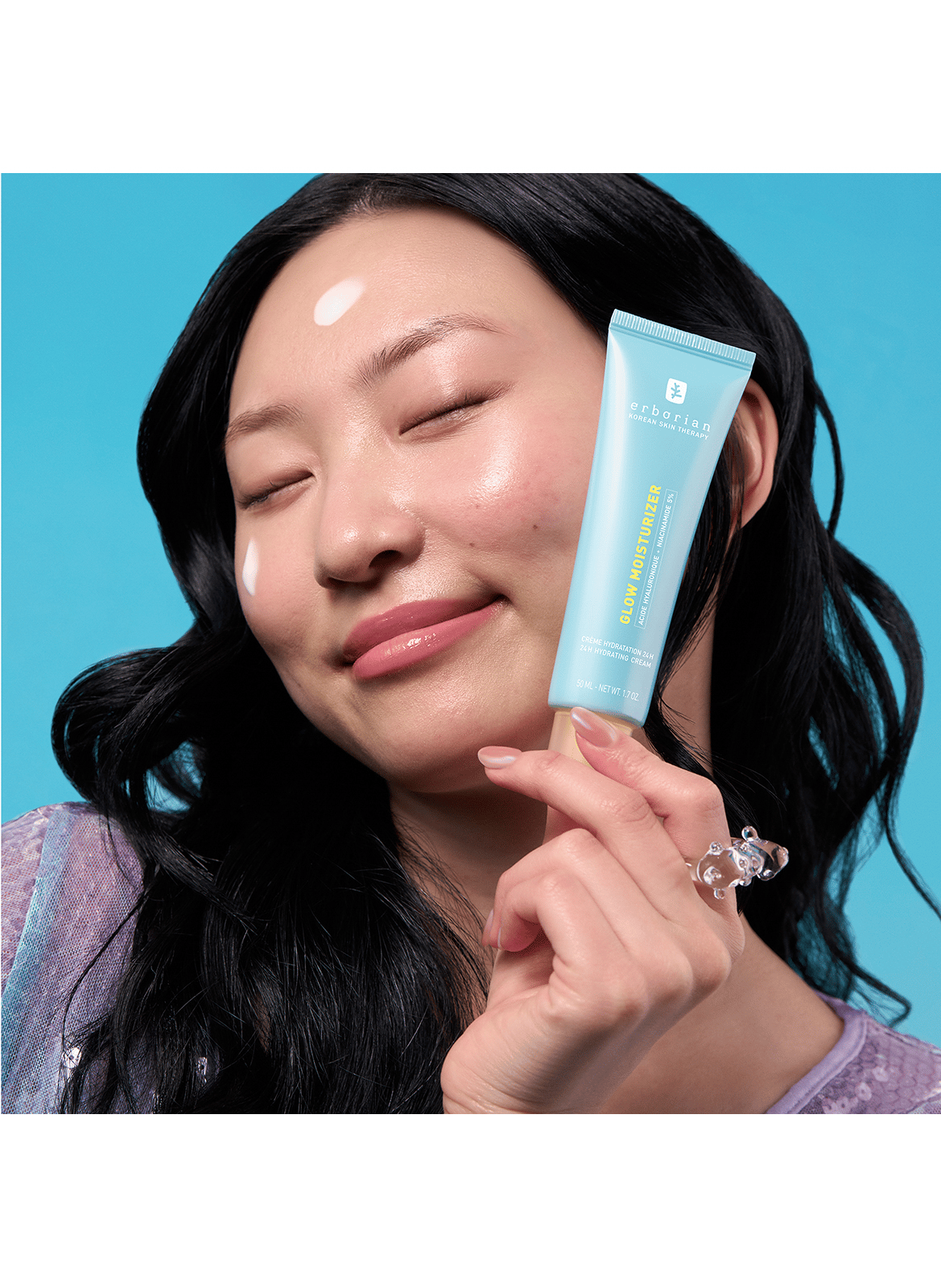 Glow Moisturizer - Crème hydratation 24H effet glass skin ERBORIAN No color