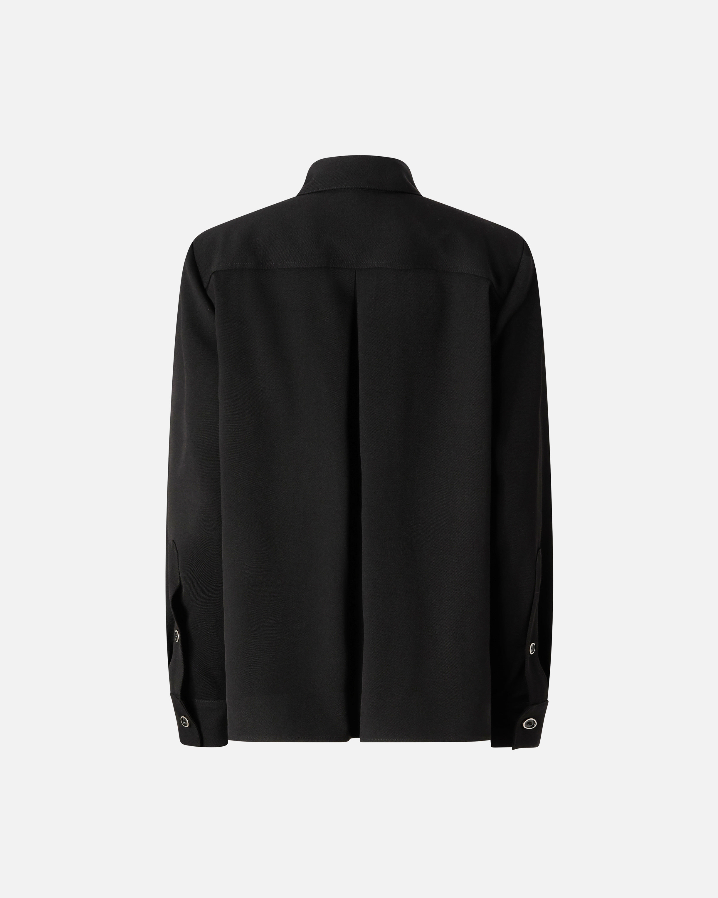 Surchemise stretch avec poches poitrine PINKO Noir