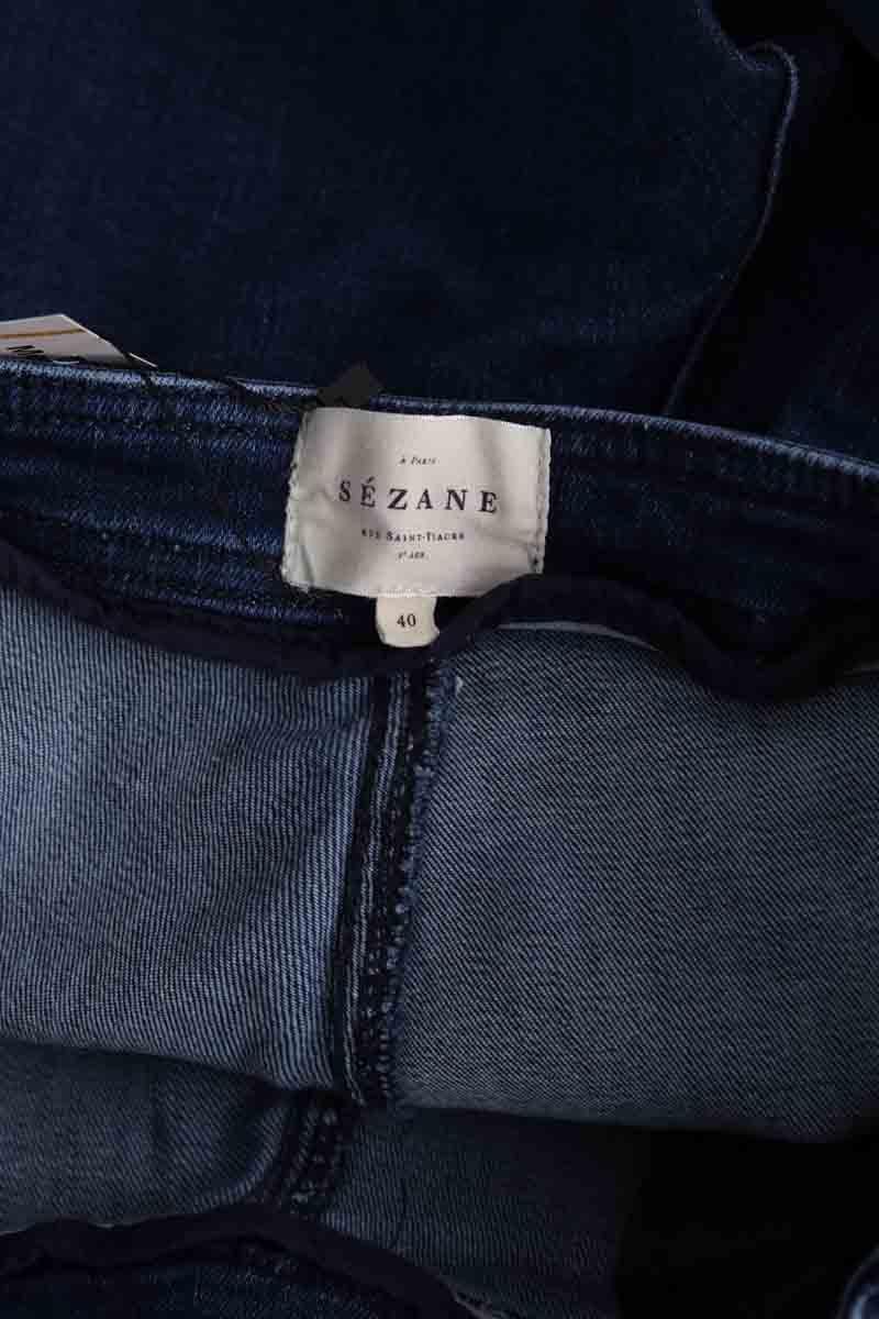 Jean droit SEZANE - Seconde main Bleu