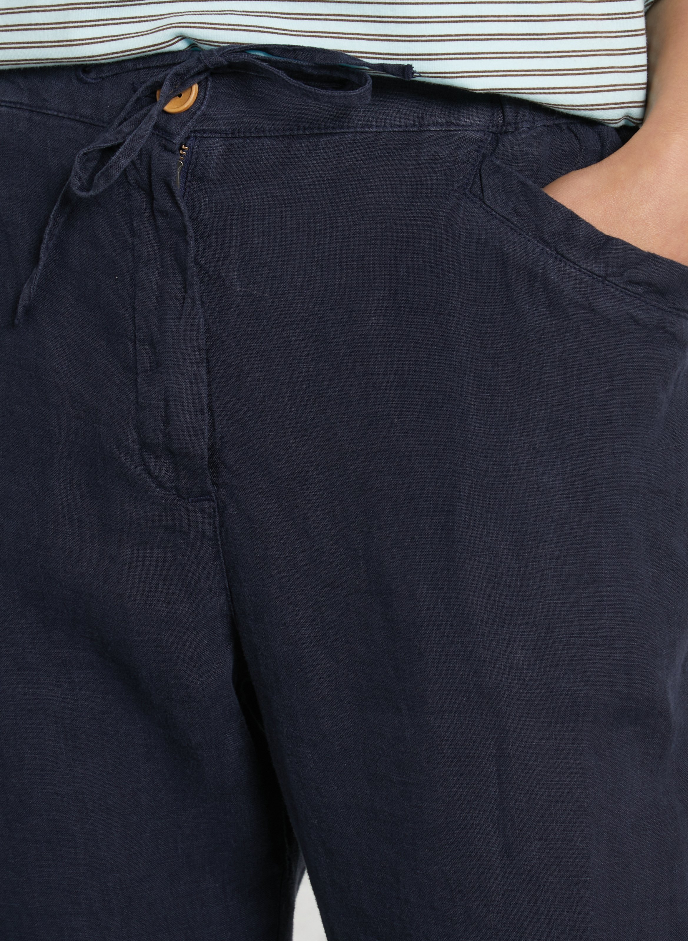 Pinocchietto in lino ARMOR LUX Blu