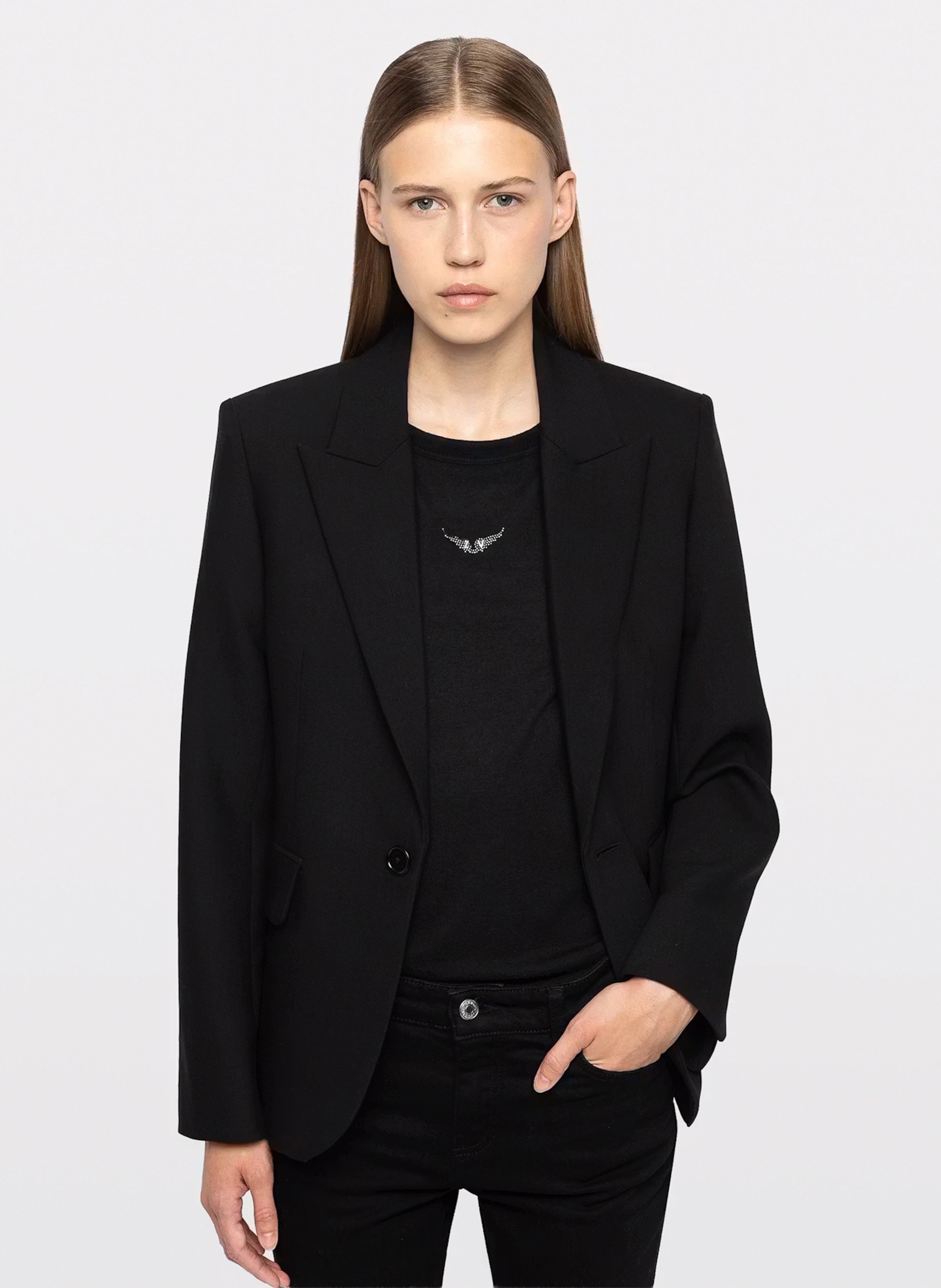 Straight suit jacket ZADIG&VOLTAIRE Black