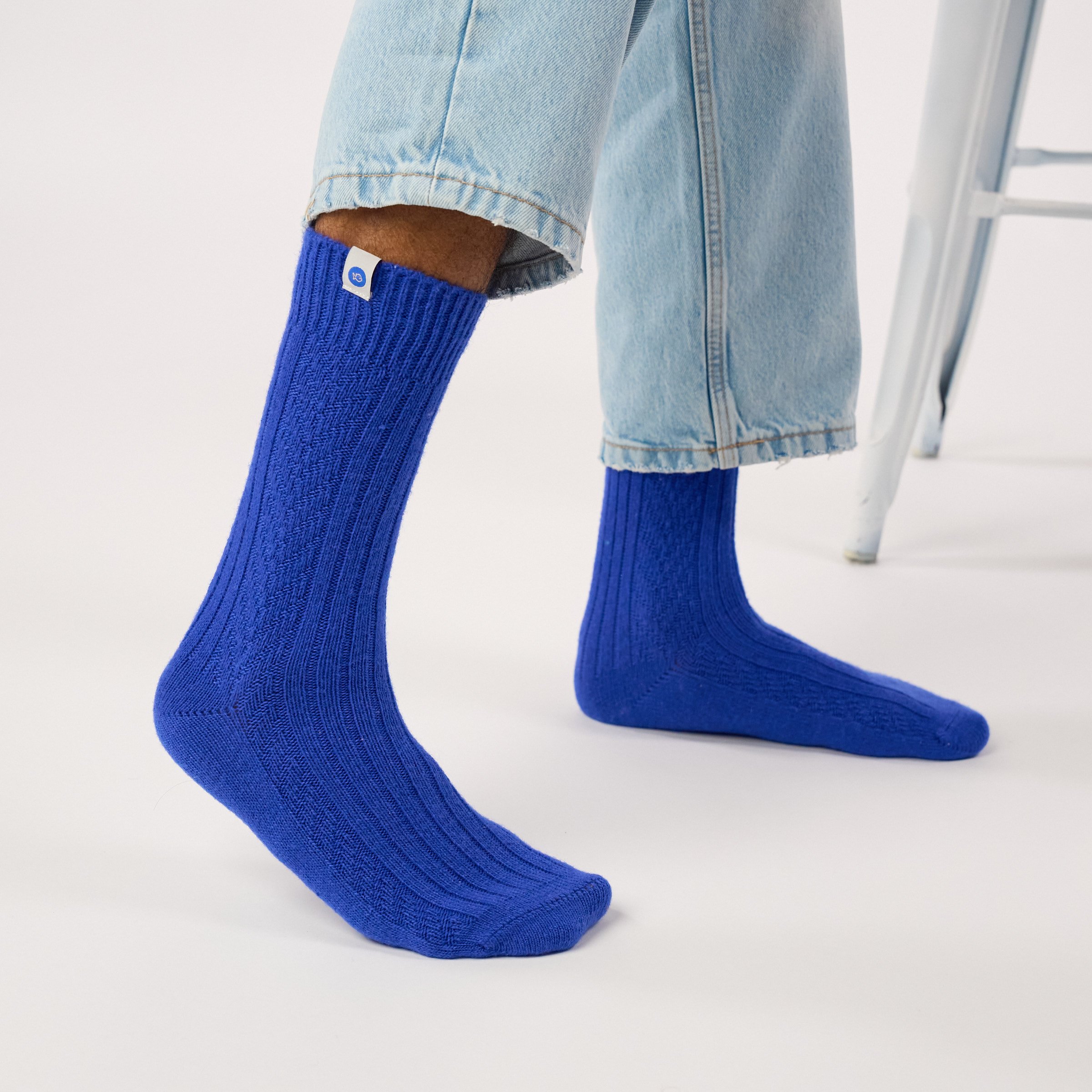 Wool socks BILLYBELT Blue