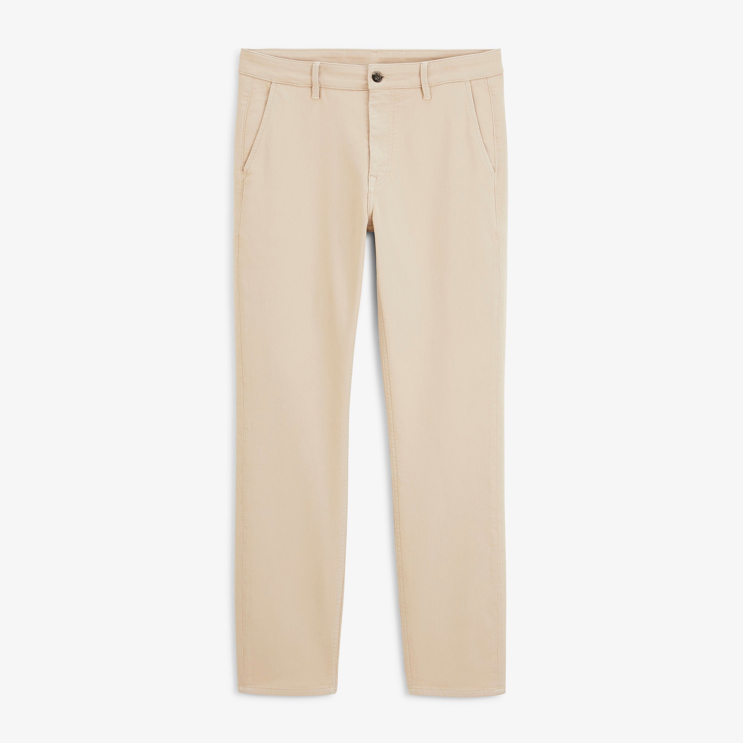 Comfort fit cotton trousers SERGE BLANCO Beige