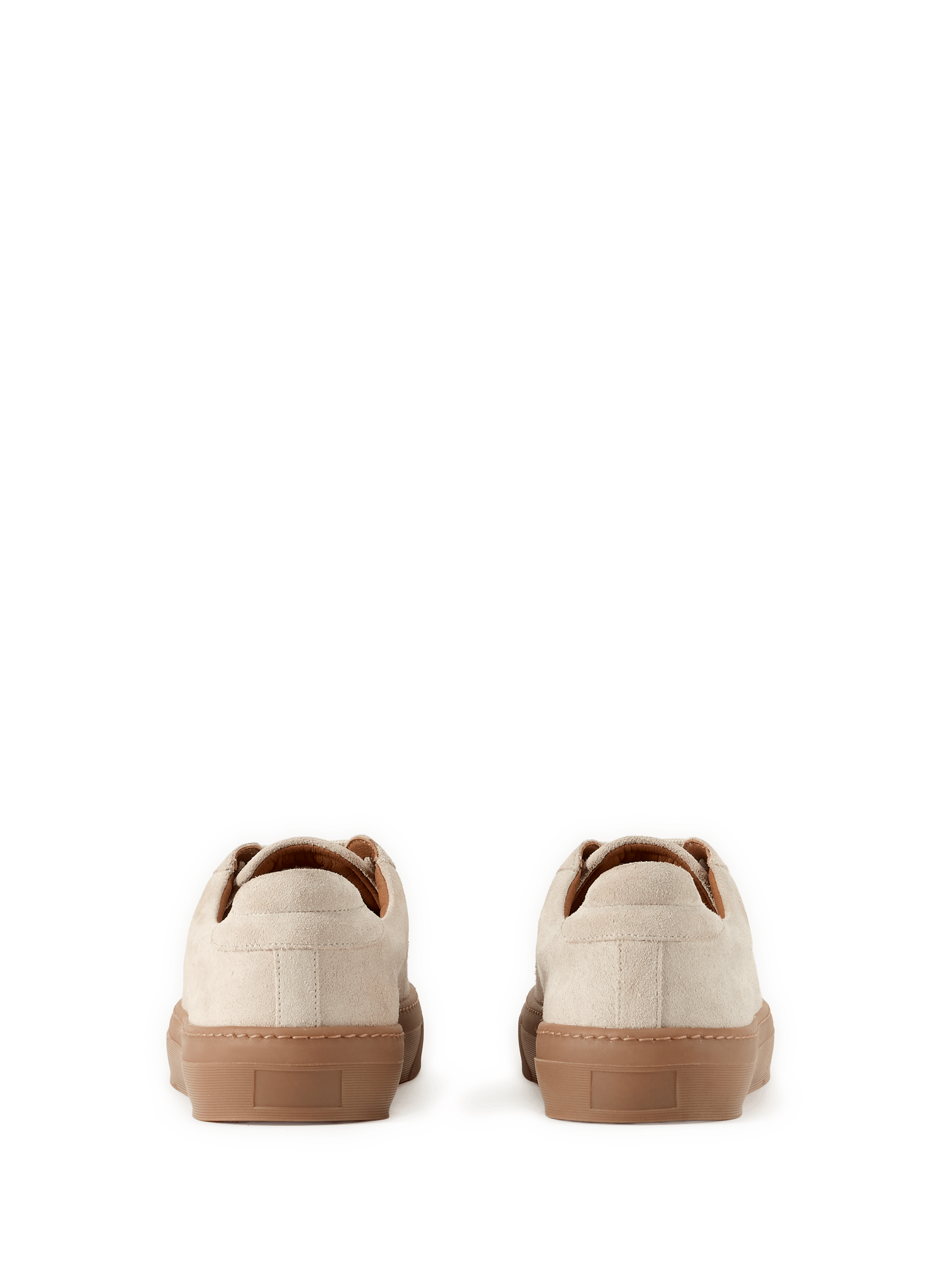 Suede trainers SAISON 1865 Beige