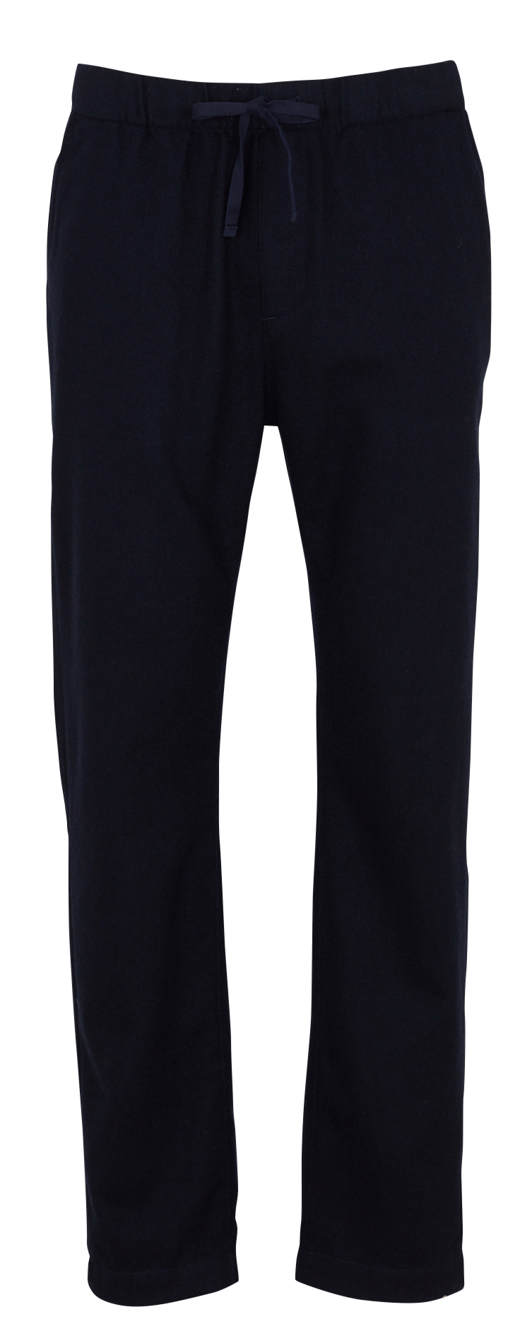 Pantaloni carrot in misto lana HARTFORD Blu