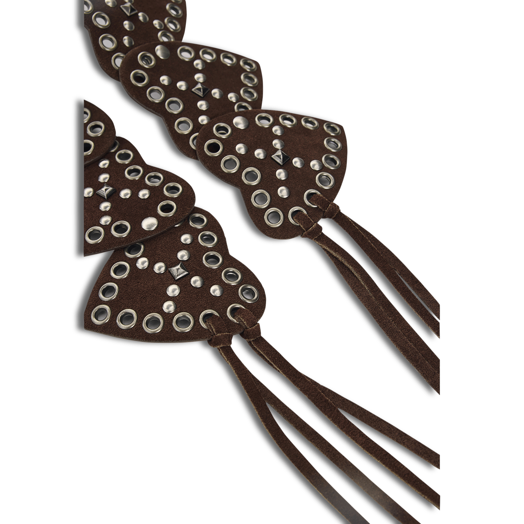 Leather belt  DESIGUAL Brown
