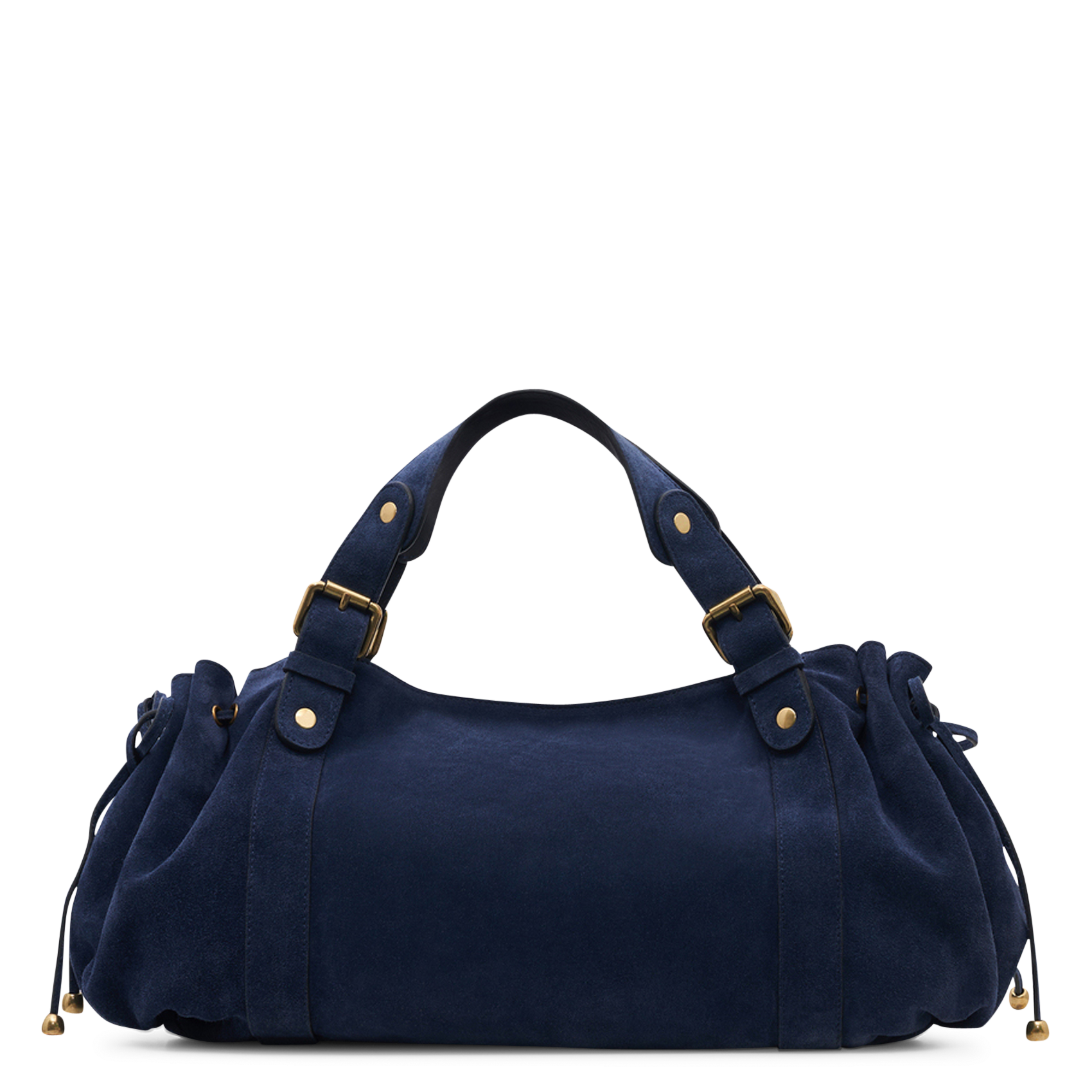 Bolso al hombro de piel GERARD DAREL Azul