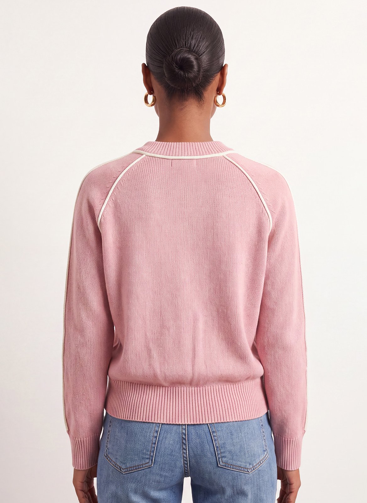 Gerade geschnittener Wollmix-Pullover KOOKAI Rosa