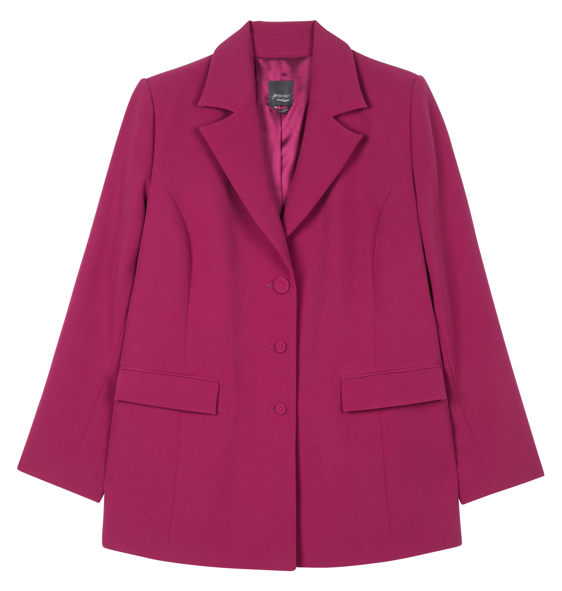 Jacket with tailored collar Purple