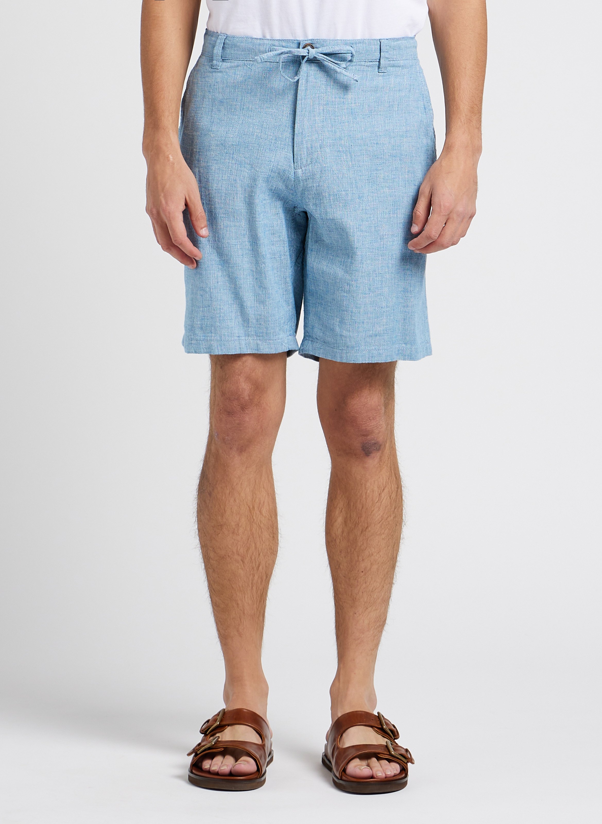 Short regular-fit en coton bio mélangé SELECTED