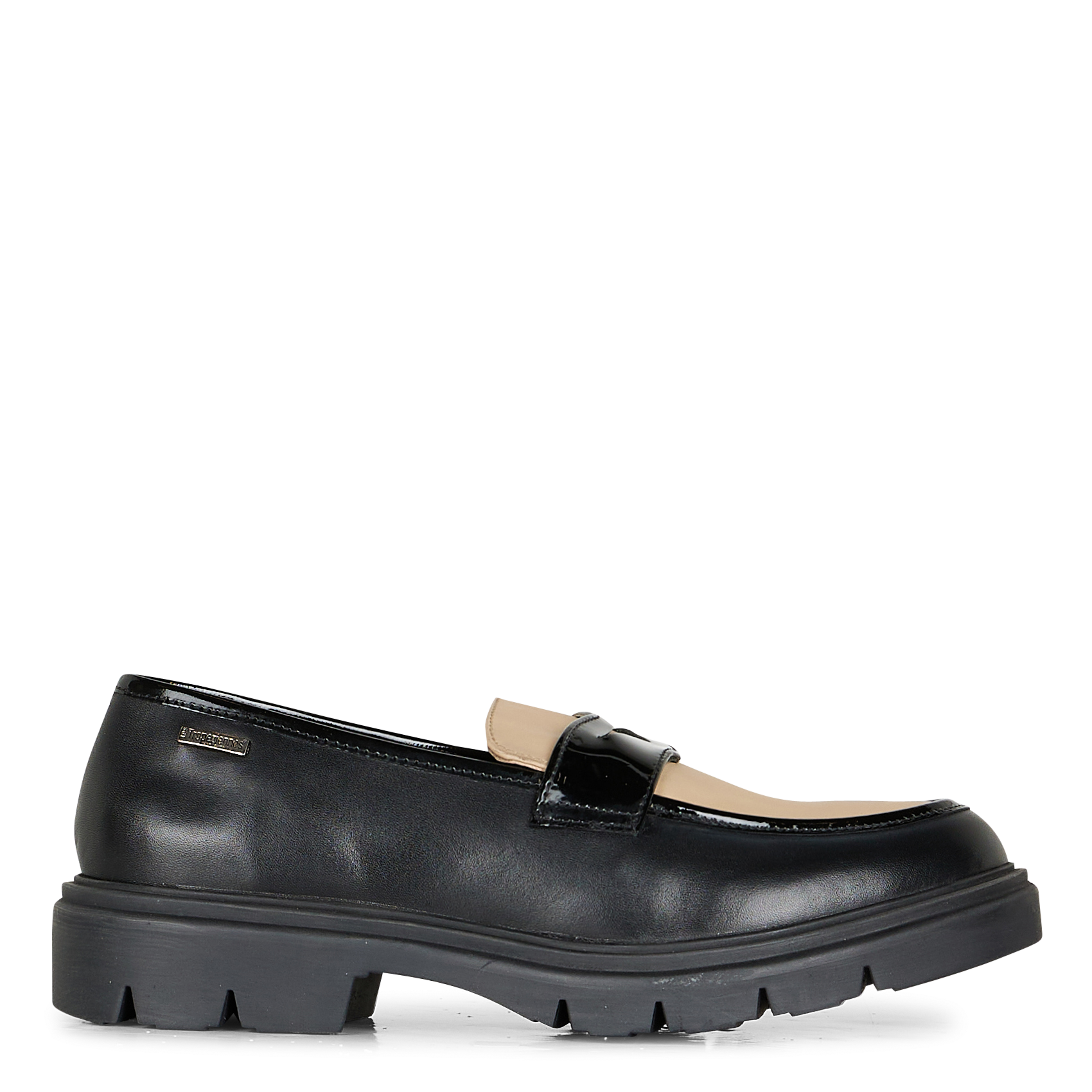Leather moccasins LES TROPEZIENNES PAR M.BELARBI Black