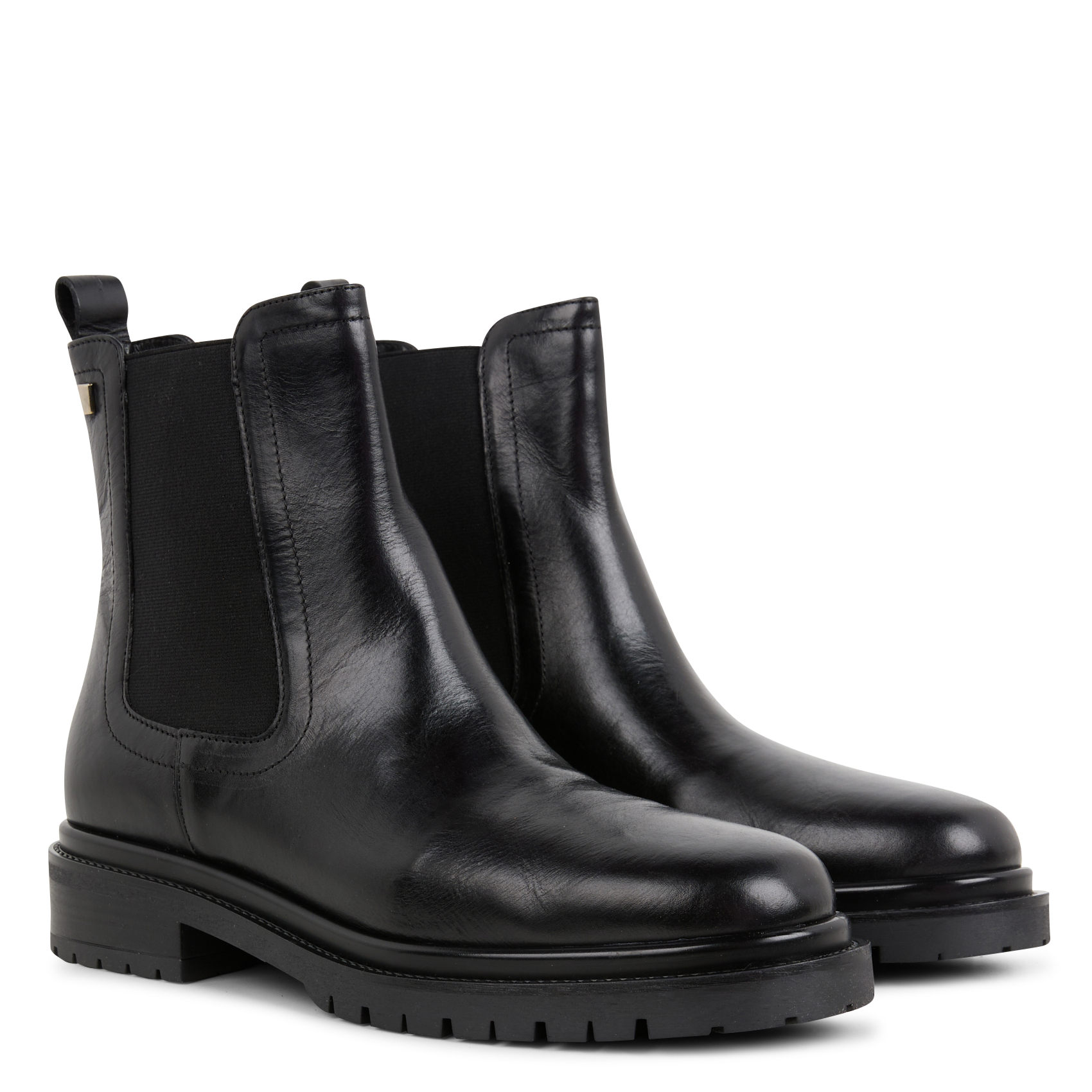 Bottines crantées en cuir JB MARTIN Noir