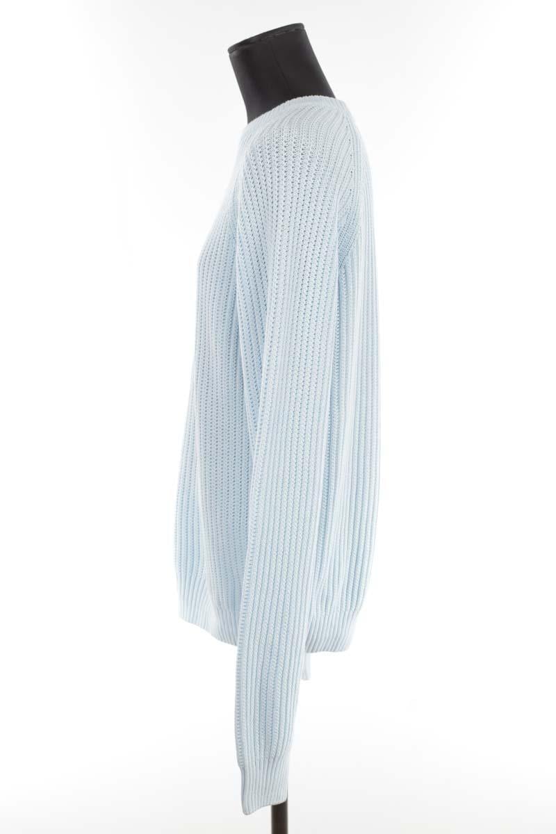 Wool Pullover AMI PARIS - Seconde Main Blue