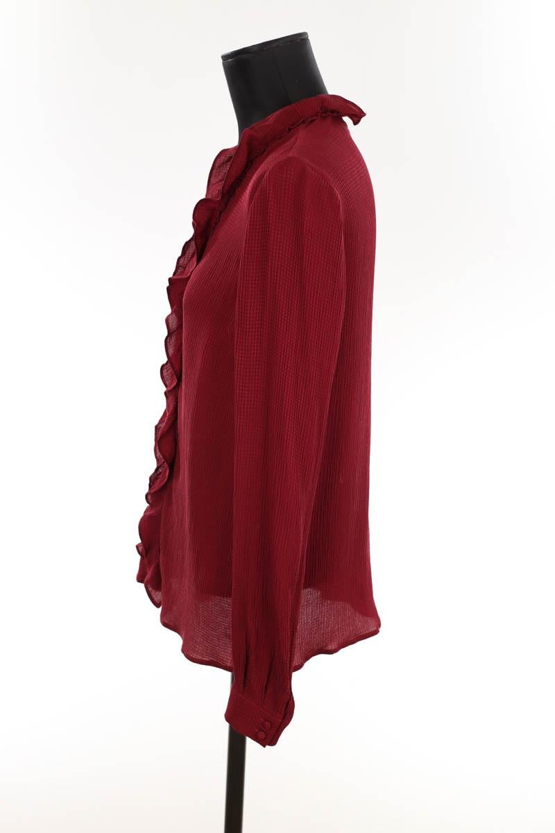 Silk blouse SEZANE - Seconde main Red