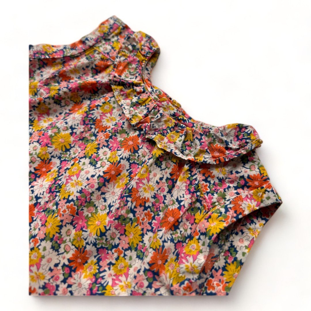 Multicolored baby dress - 6 months BONTON - Seconde Main Multicolored