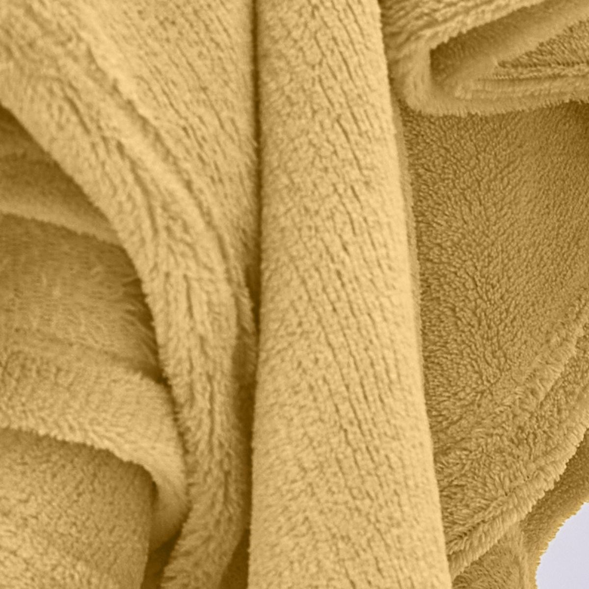 Plain throw TODAY LINGE DE MAISON Yellow