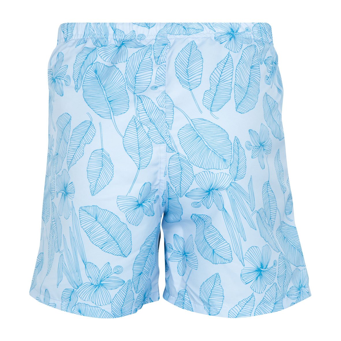 Recycled fibre Bermuda swim shorts EMINENCE Blue