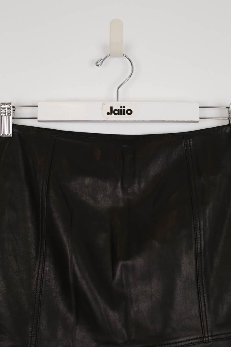 Leather mini-skirt IRO - Seconde Main Black