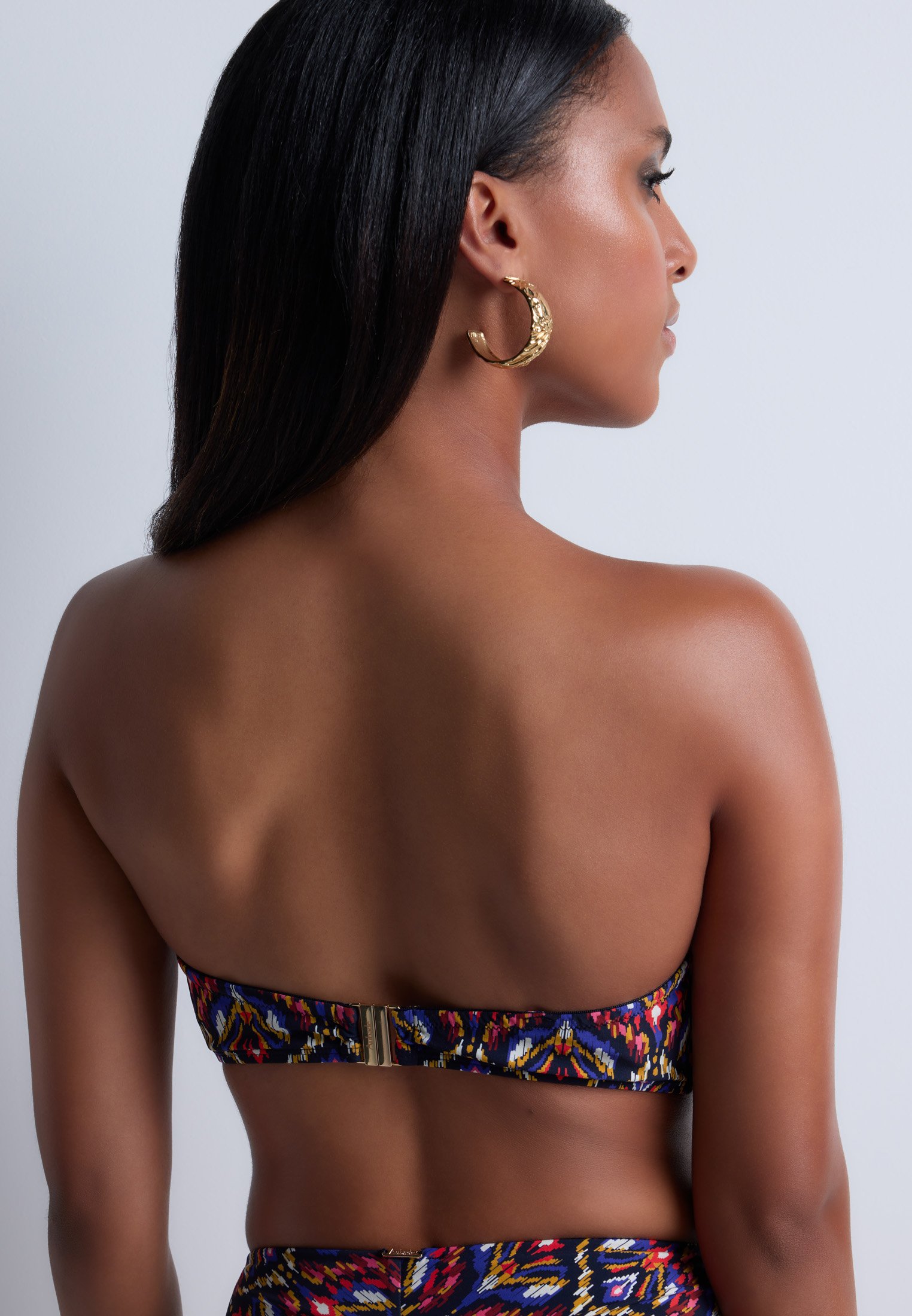 Bandeau bikini top AUBADE Brown