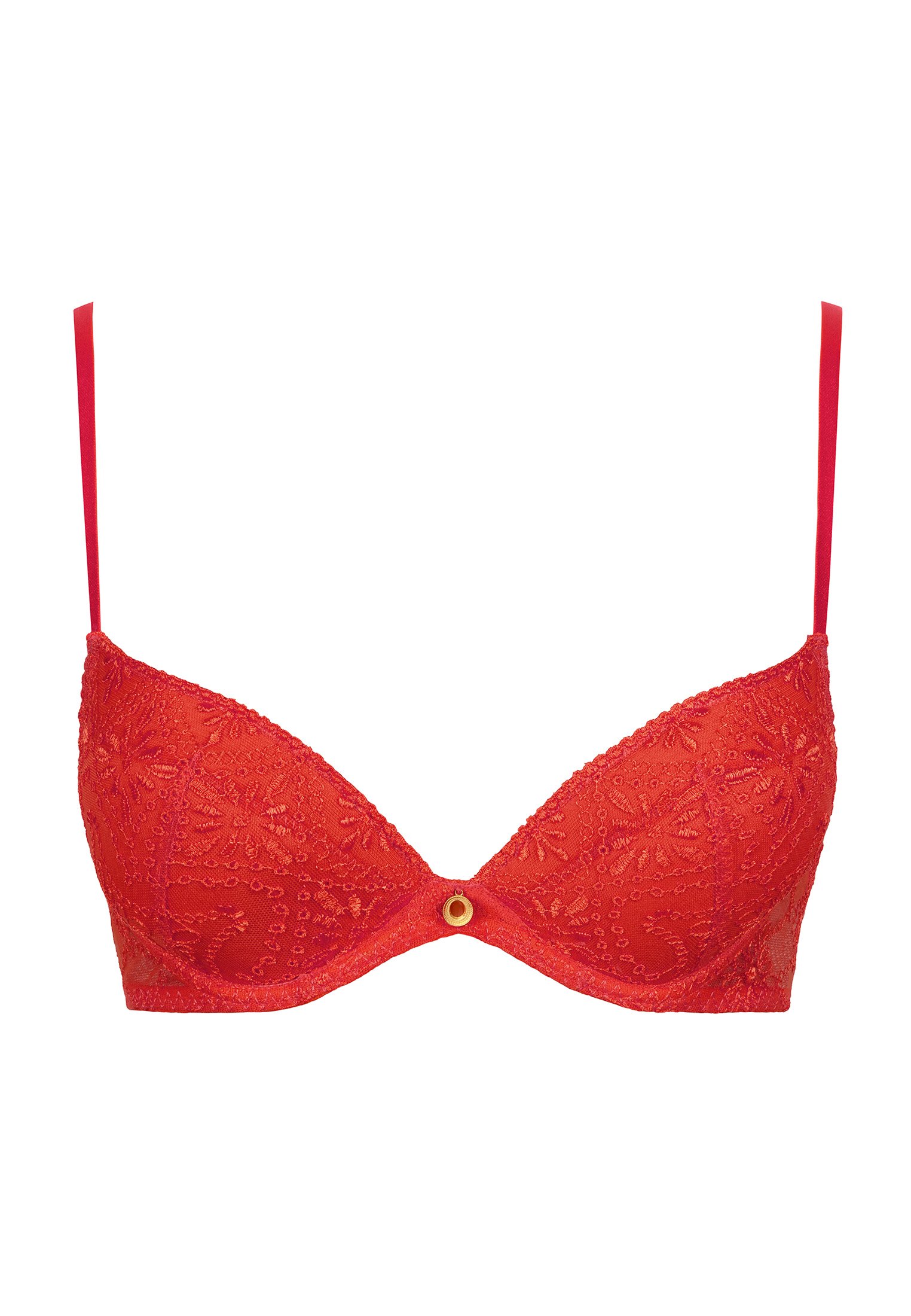 Oxygen push-up bra AUBADE Red