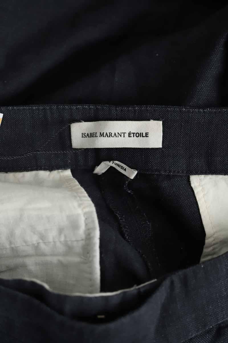 Cotton pants ISABEL MARANT ÉTOILE - SECONDE MAIN Grey