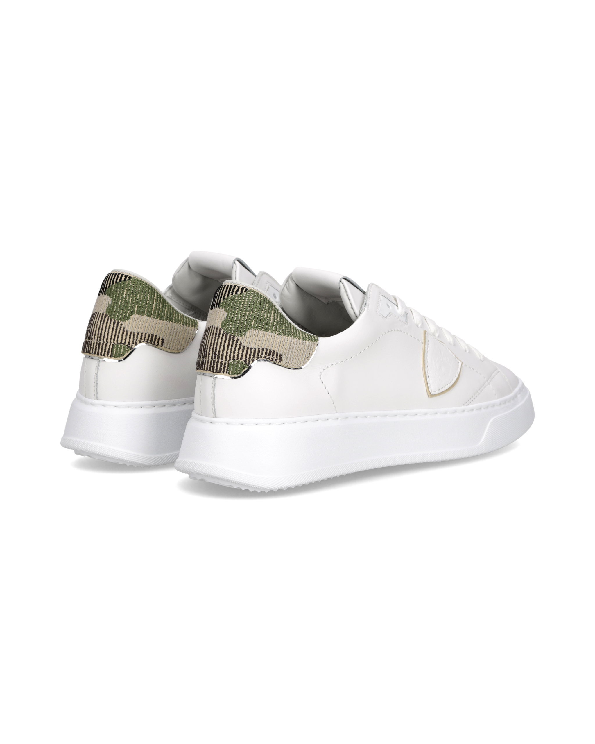 Tennis Temple Sneakers. PHILIPPE MODEL Green