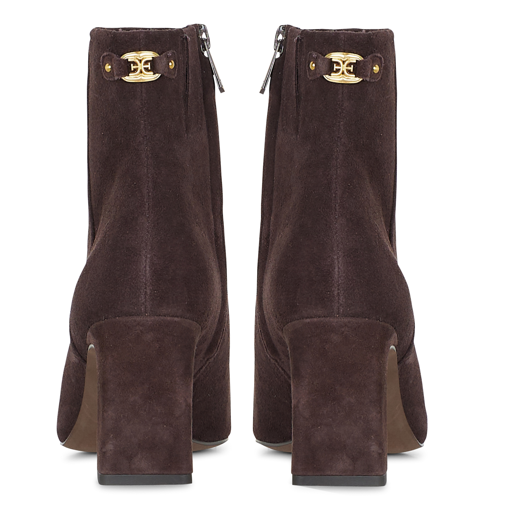 Stiefeletten aus Veloursleder SAM EDELMAN Braun