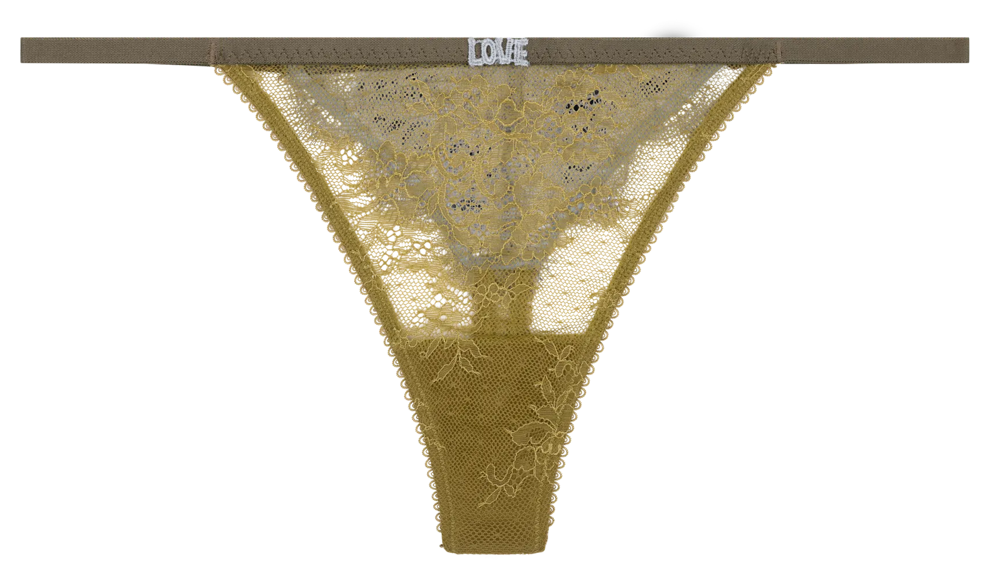 String en dentelle  LOVE STORIES Vert