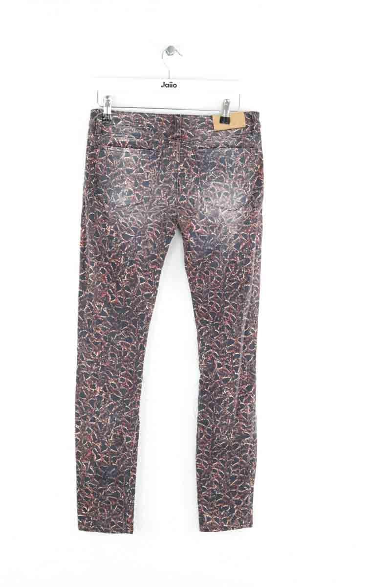 Slim cotton trousers IRO - Seconde Main Black