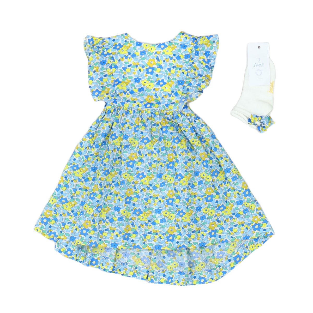 Blue baby dress - 18 months JACADI - Seconde Main Blue