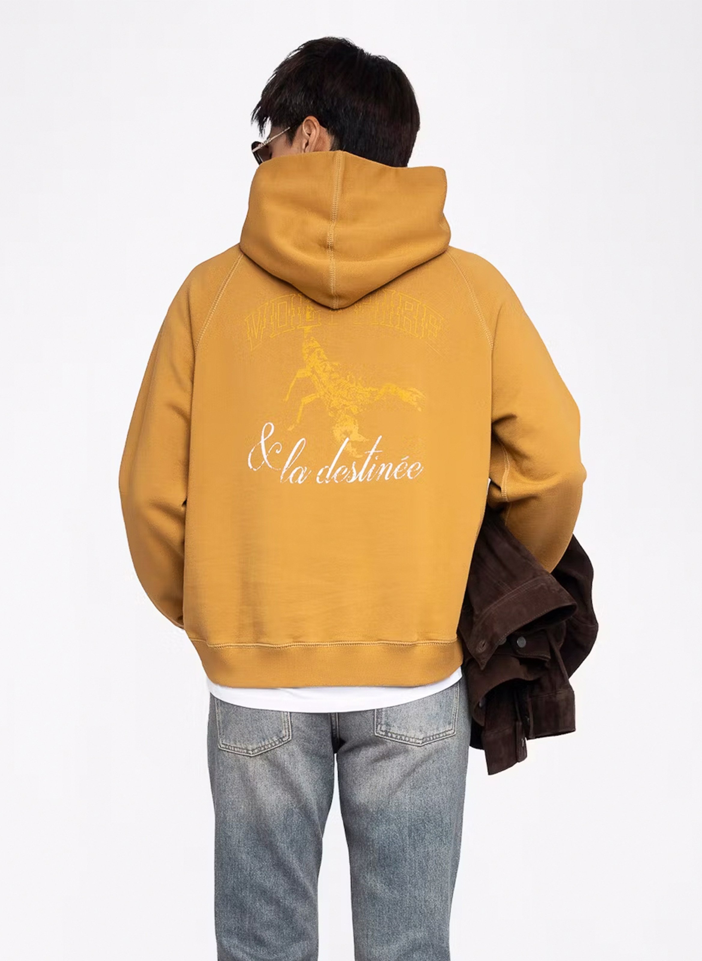 Sweat col rond en coton ZADIG&amp;VOLTAIRE Beige