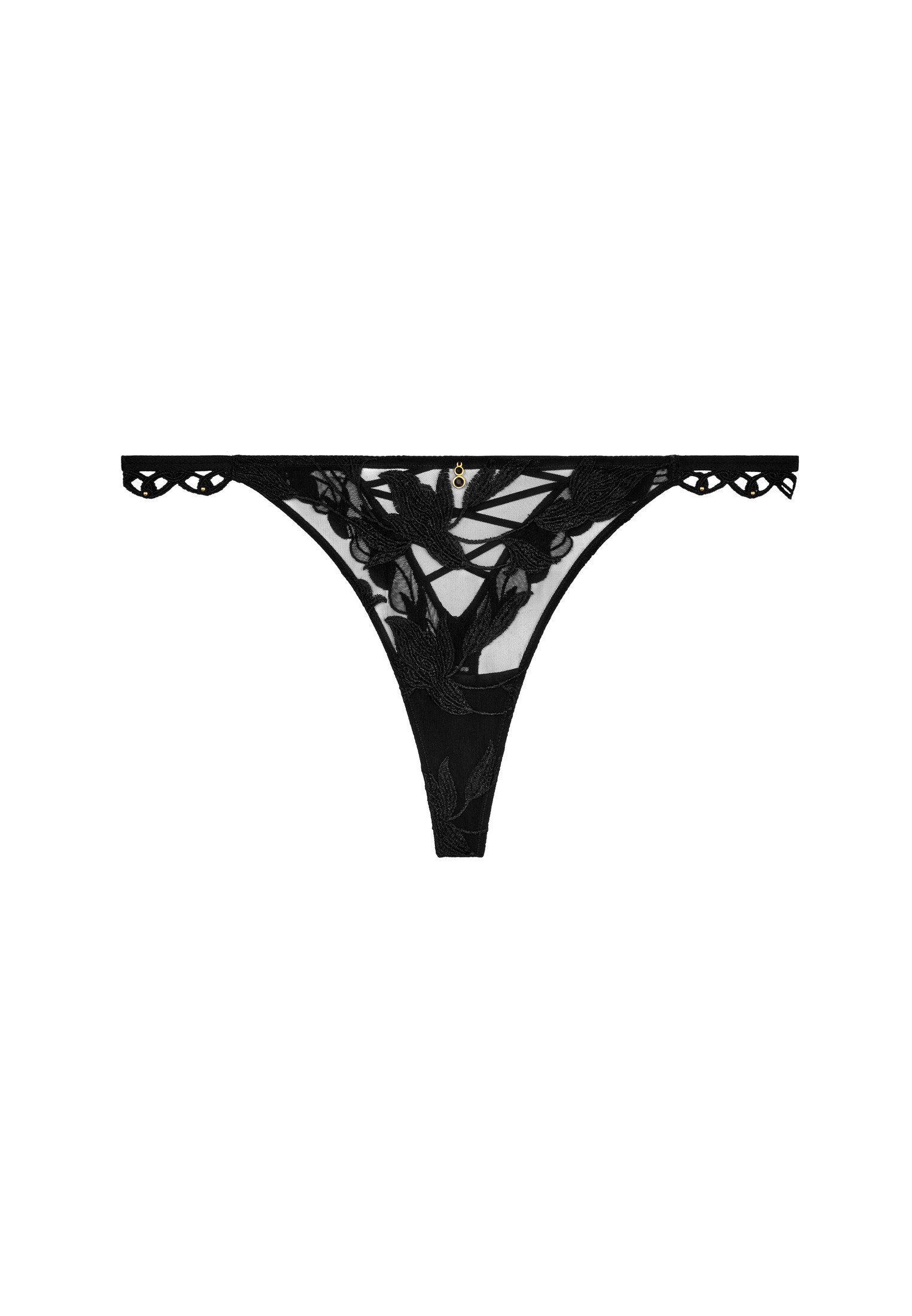 Dark Fold tanga AUBADE Black