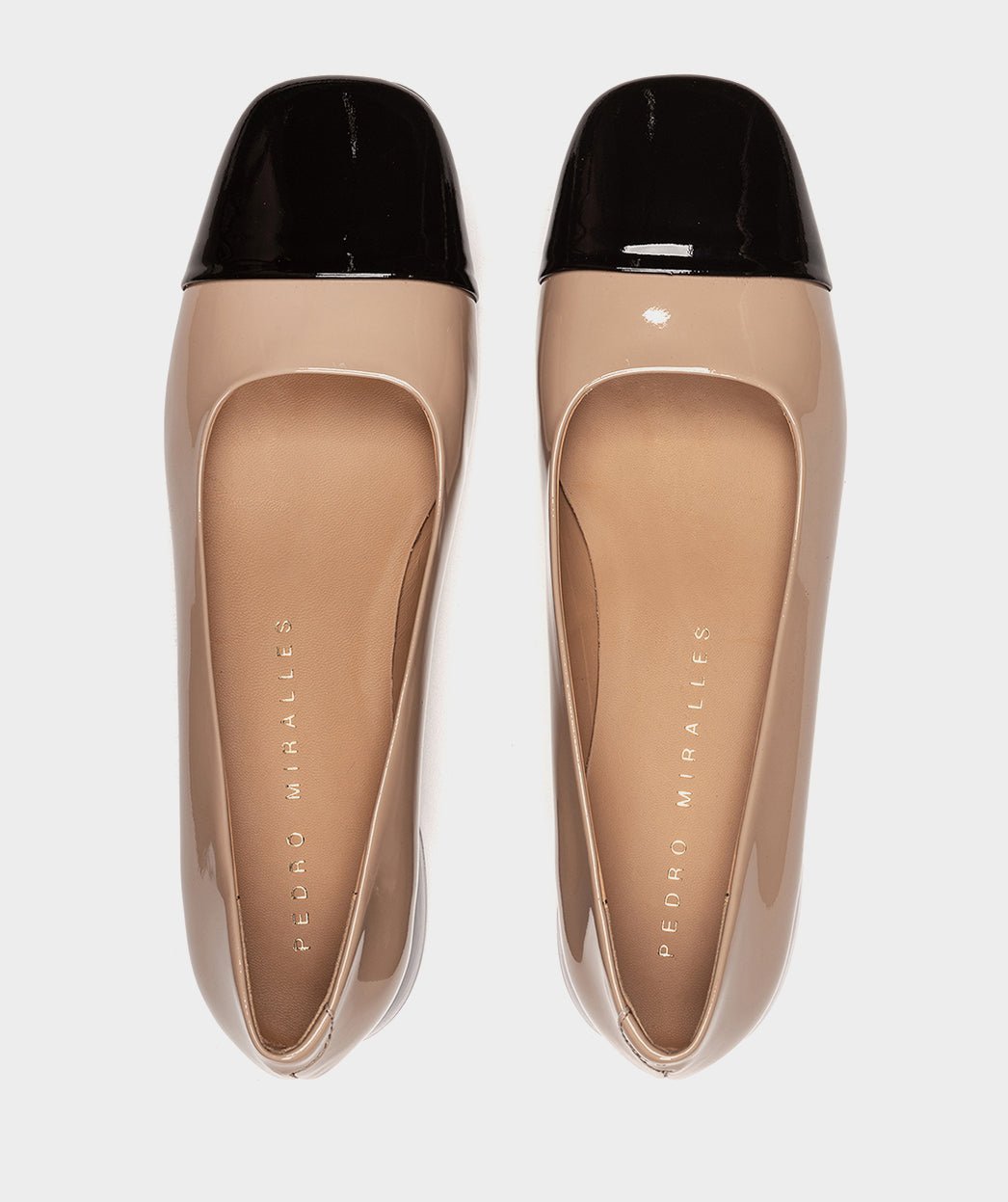 Beige leather high heels PEDRO MIRALLES Beige