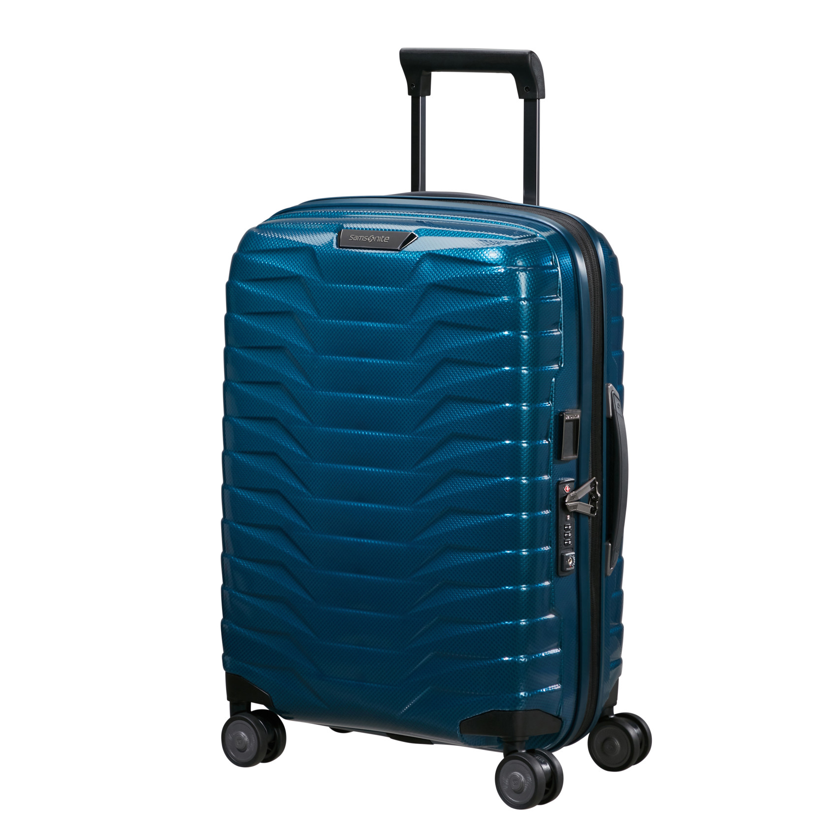 Proxis 4-wheel carry-on suitcase size S SAMSONITE Blue
