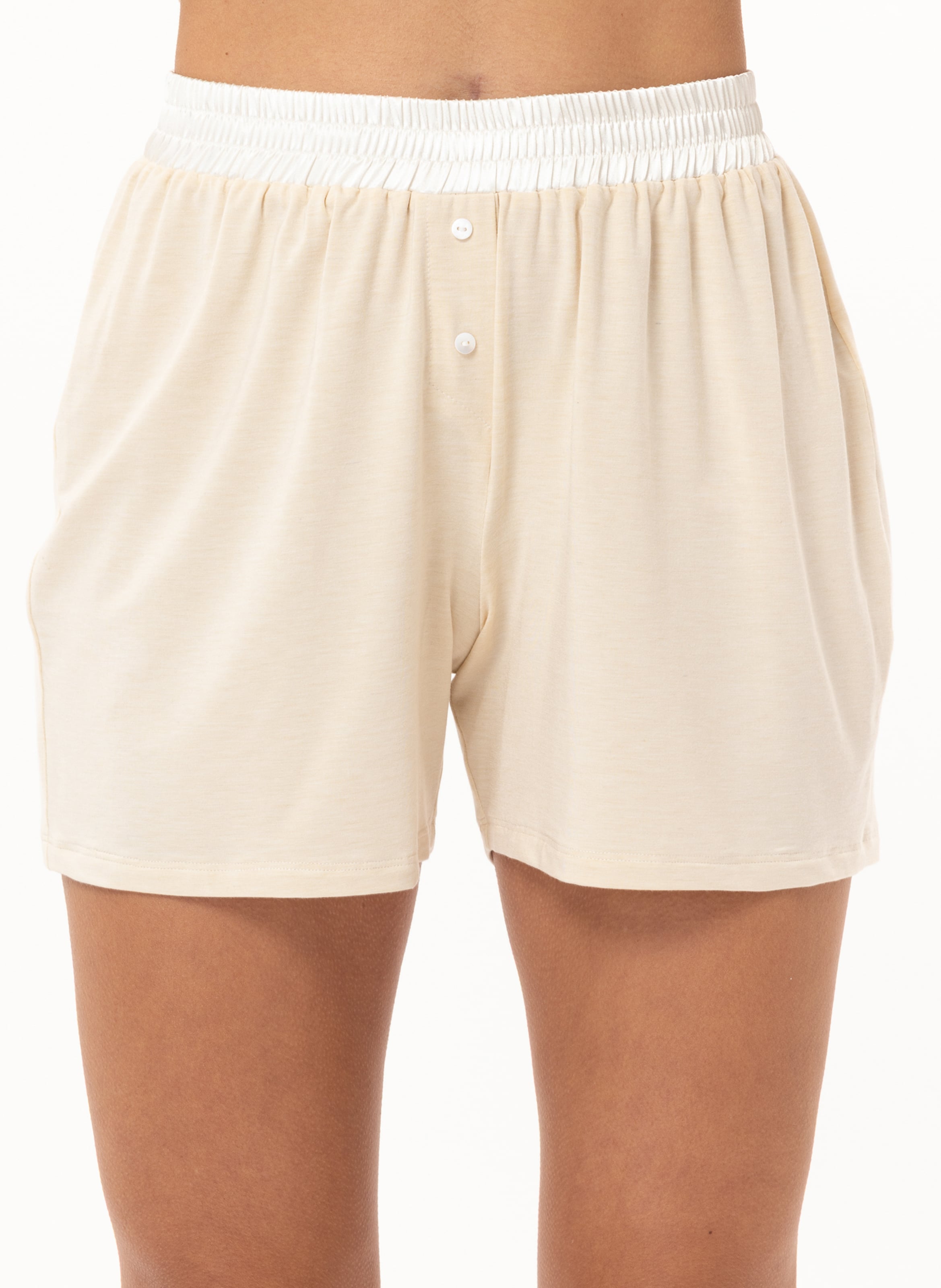 Short modal pajamas LE CHAT Beige