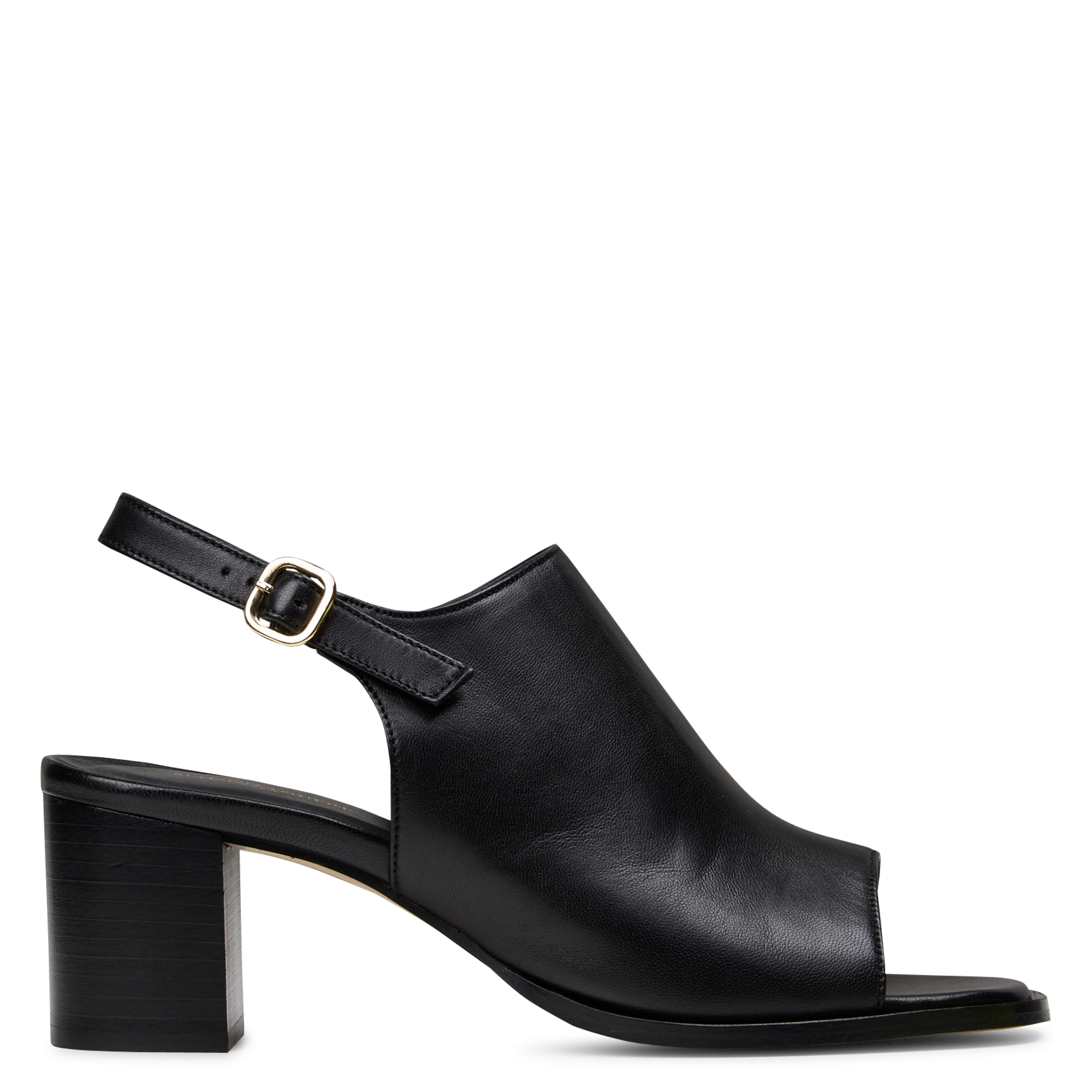 Einfarbige Ledersandalen mit Absätzen MAISON TOUFET