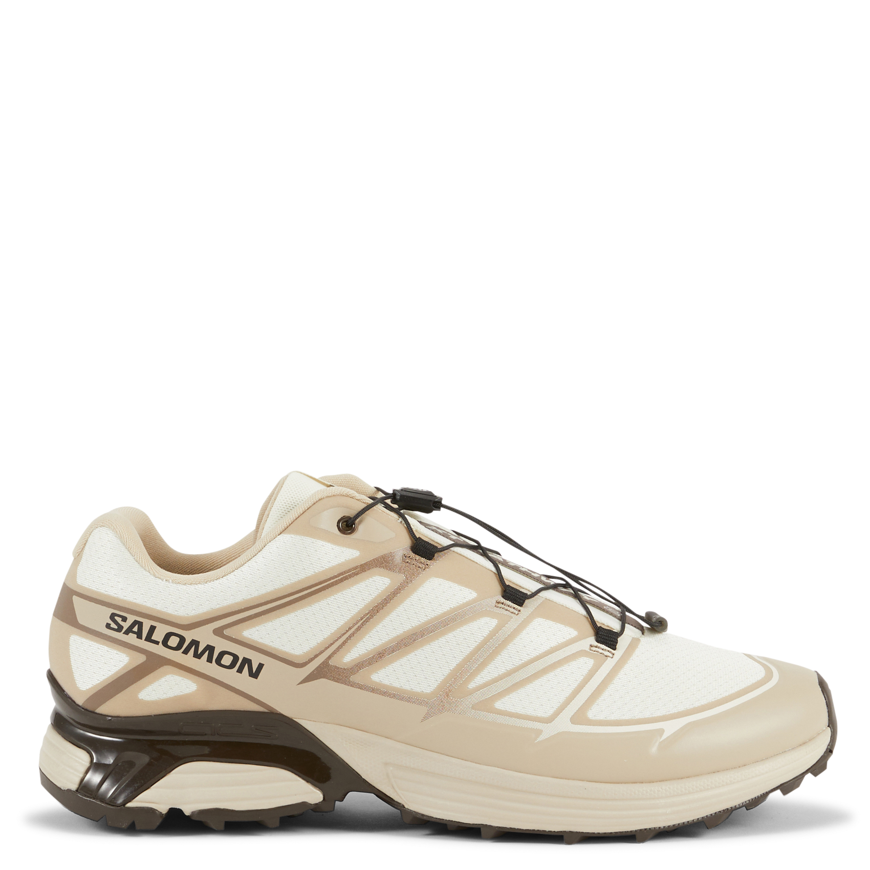 Low-top textile sneakers SALOMON Beige