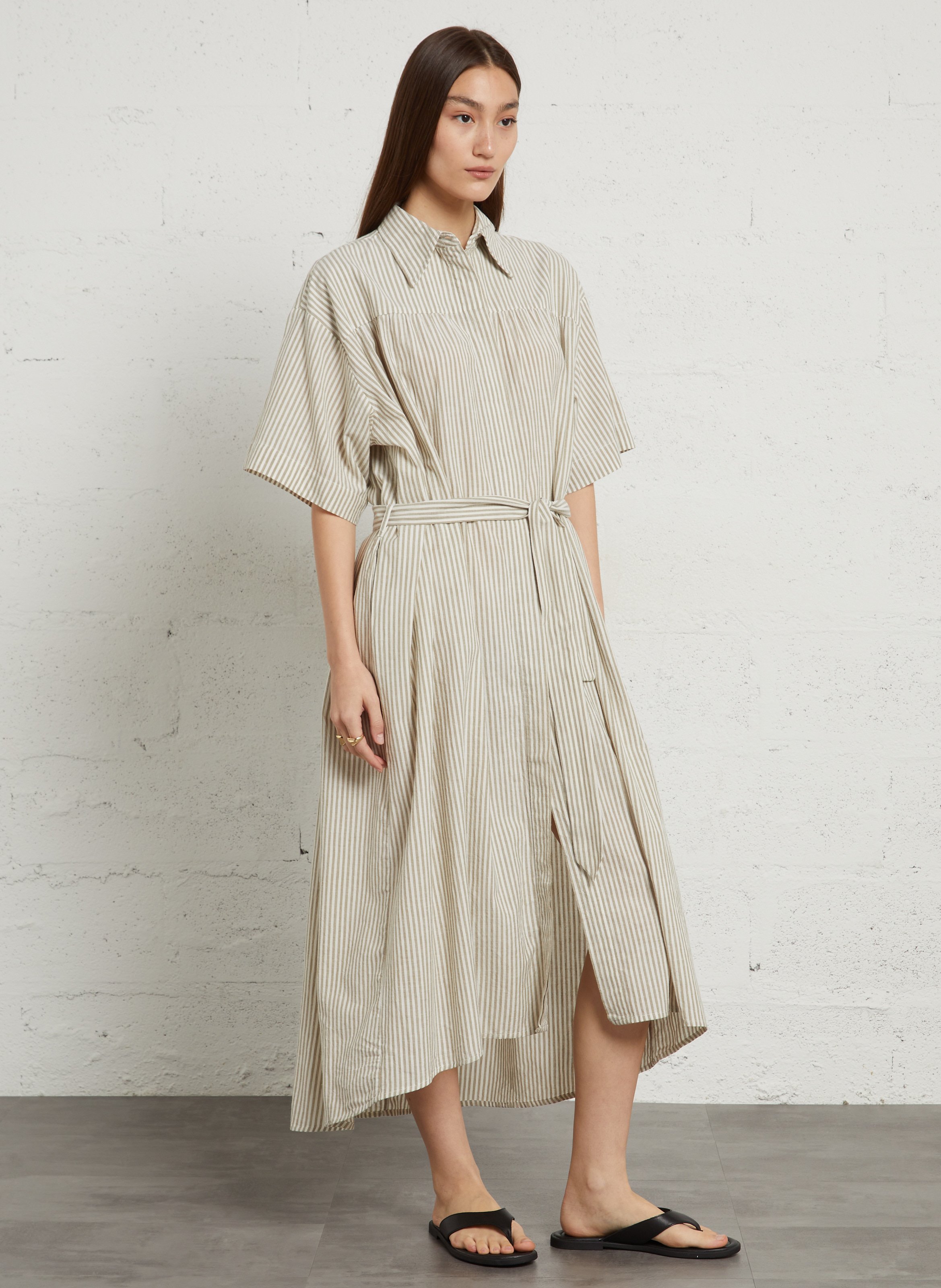 Mules plates en cuir VAGABOND Noir