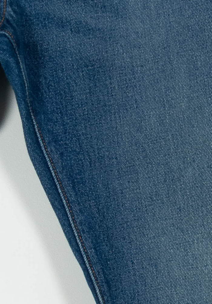 Cropped slim jeans with studs LEVI'S - Seconde main Blue
