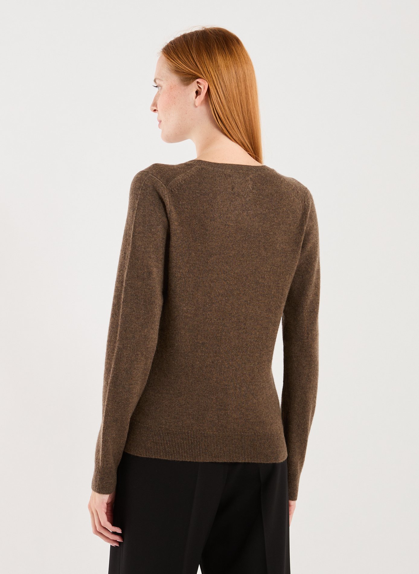 Cashmere sweater AU PRINTEMPS PARIS Brown