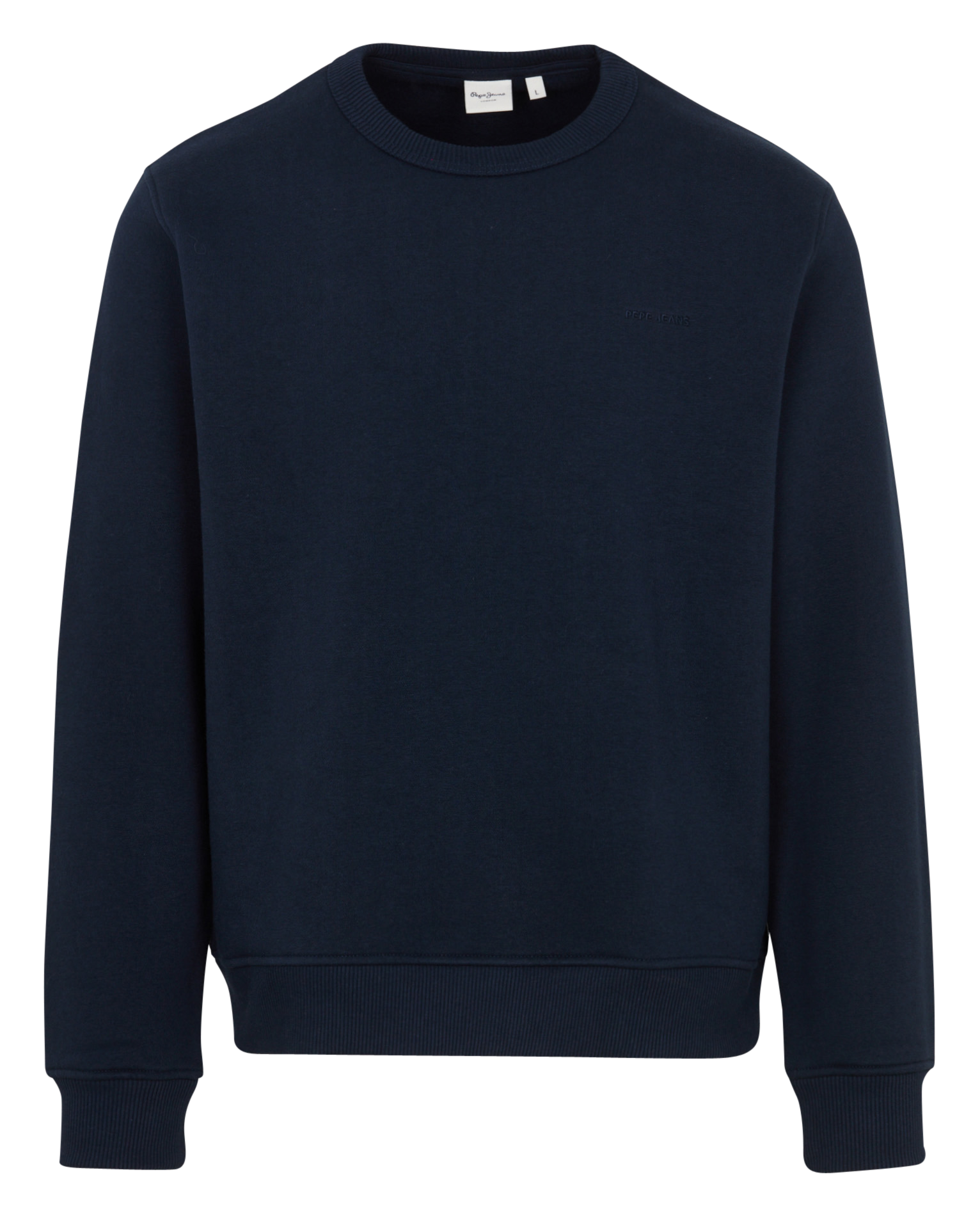 Sweat uni en coton PEPE JEANS