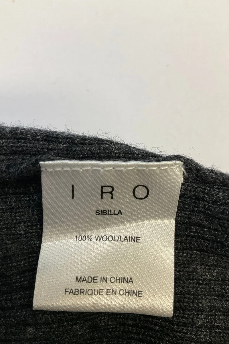 Dress IRO - Seconde Main Grey