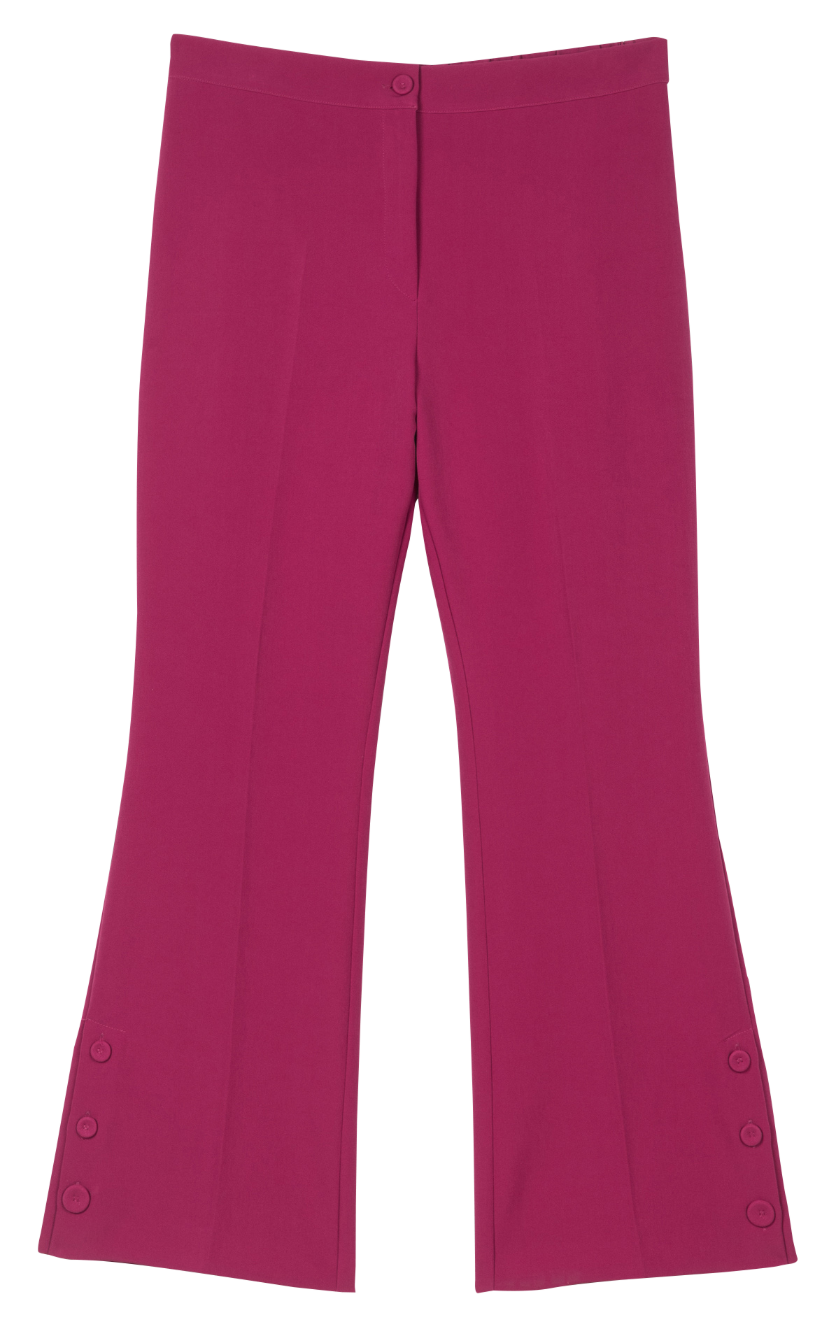 Pantalon droit taille haute PERSONA by Marina Rinaldi Violet