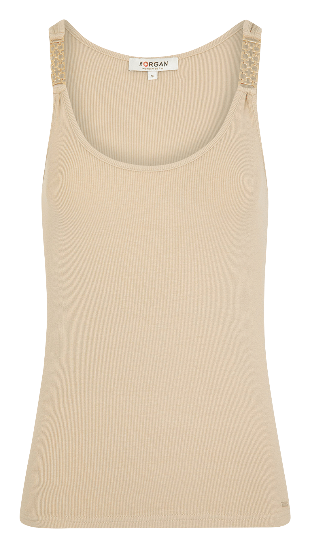 Vest top with chain straps MORGAN