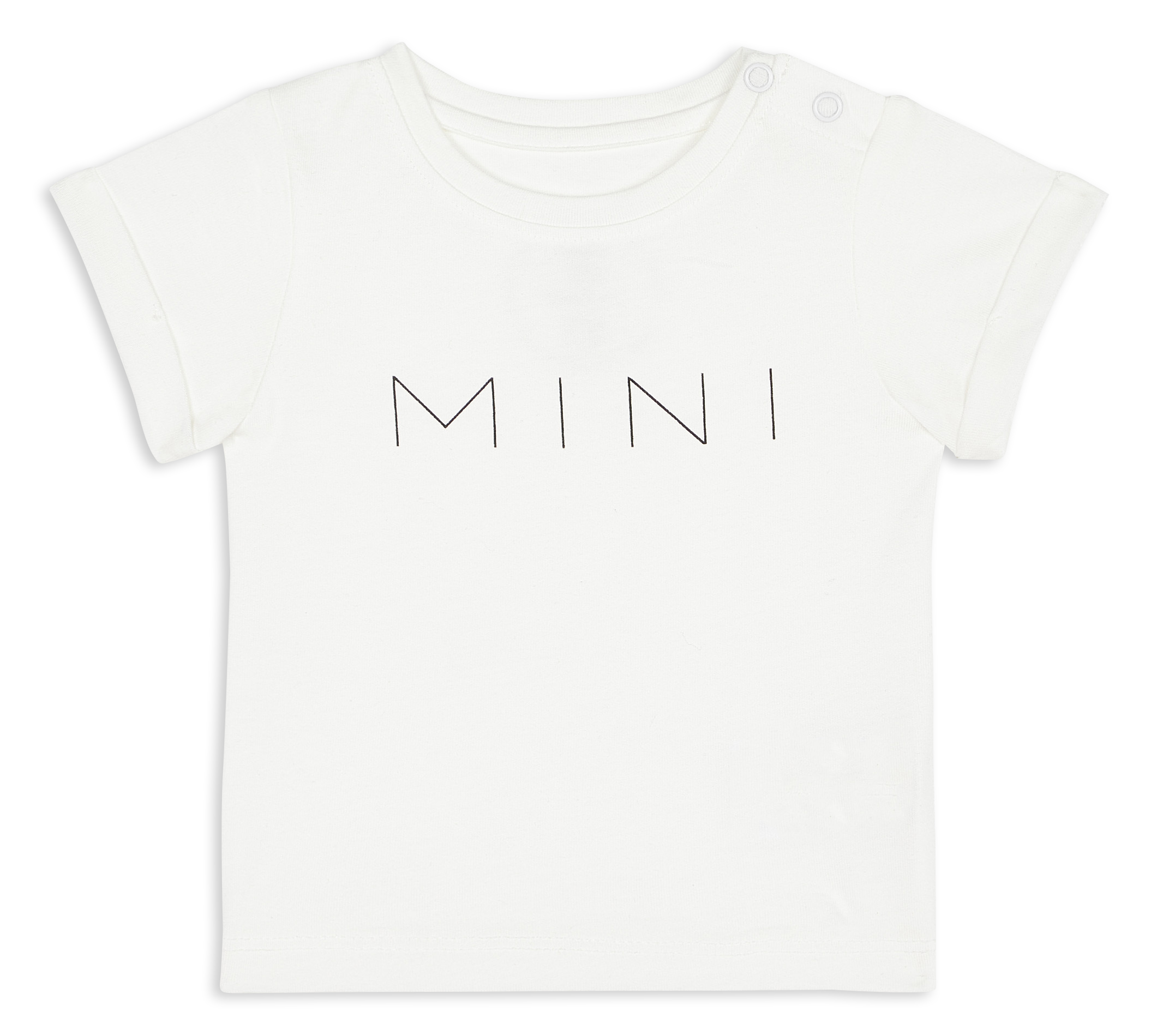 Round-neck organic cotton T-shirt SERAPHINE White