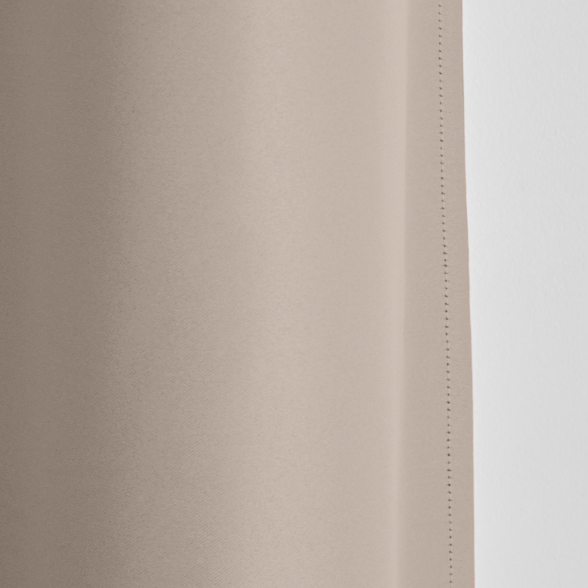 NIGHT - Blackout curtain with eyelets MADURA Grey