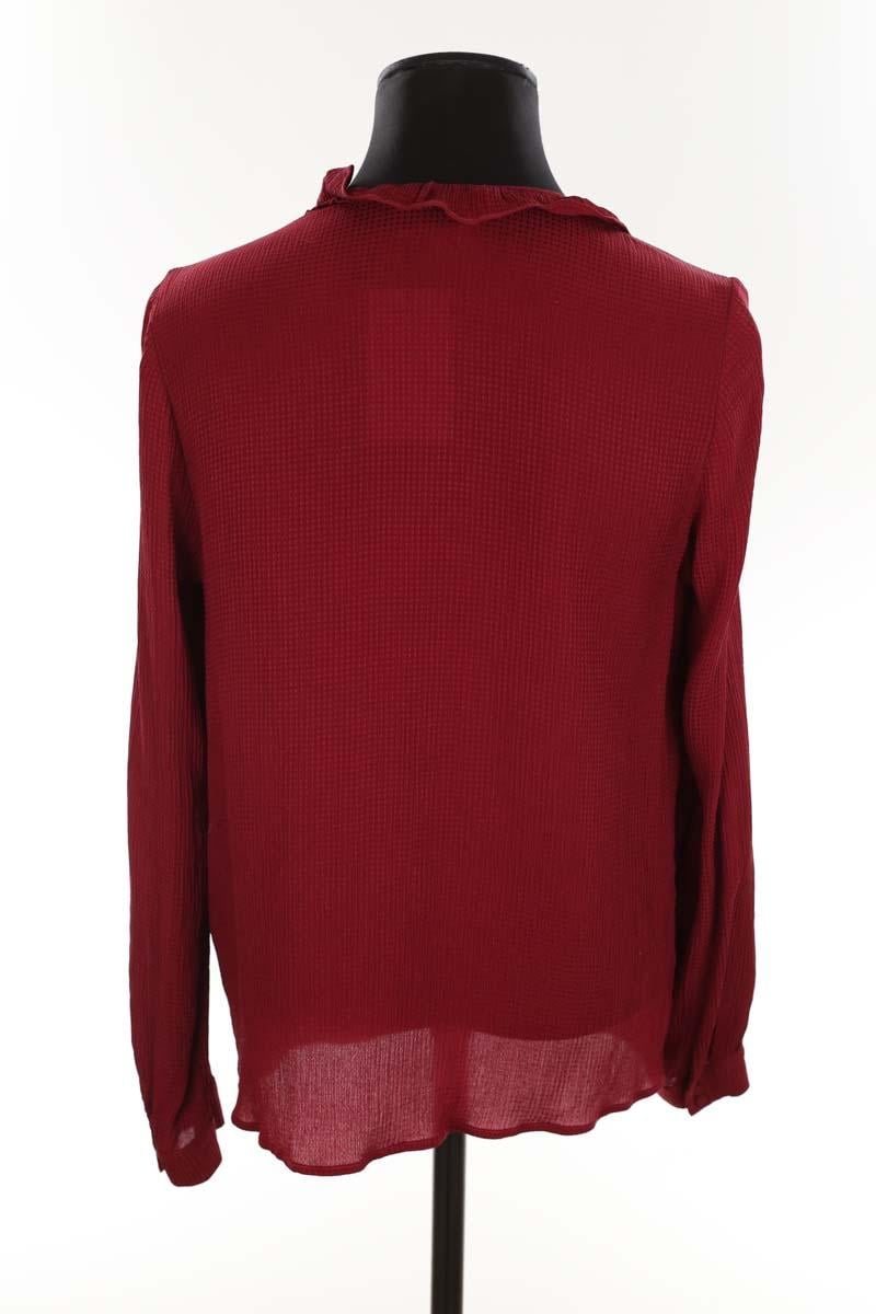 Silk blouse SEZANE - Seconde main Red