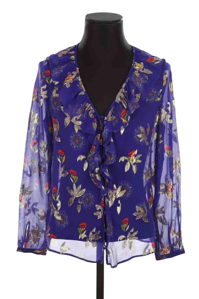 Silk blouse SEZANE - Seconde main Blue
